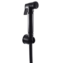 Shower set for bidet BLACK MATT