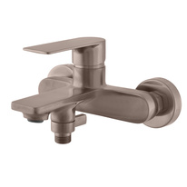  Bath lever mixer NIL METAL GREY BRUSHED