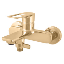  Bath lever mixer NIL GOLD POLISHED