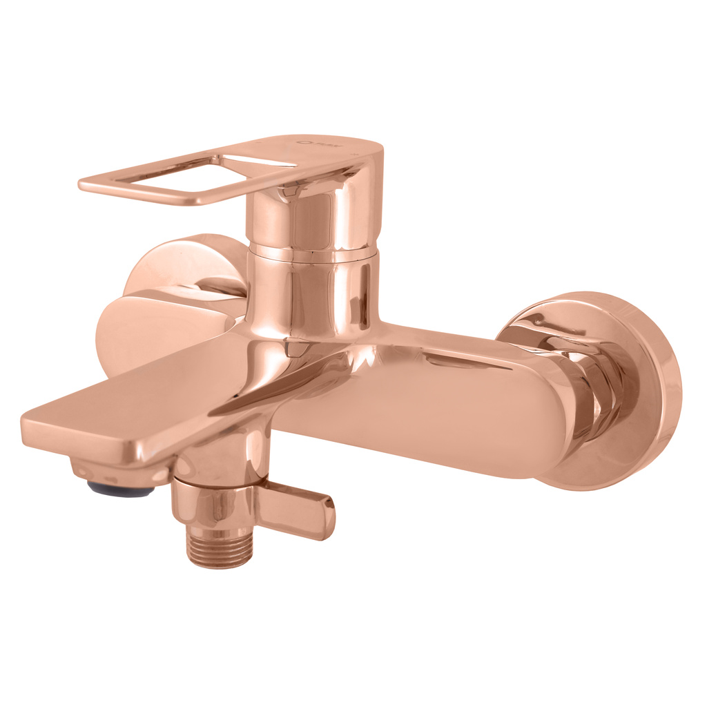  Bath lever mixer NIL ROSE GOLD POLISHED